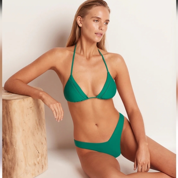 Monte & Lou NWTs Slide Tri Bikini - Picture 1 of 7